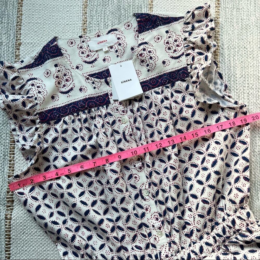 Xirena Liam Sand Castle Sleeveless Jumpsuit Women’s Medium - Picture 7 of 12